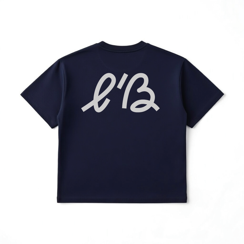 Little Dreams Reflective Tee / Navy