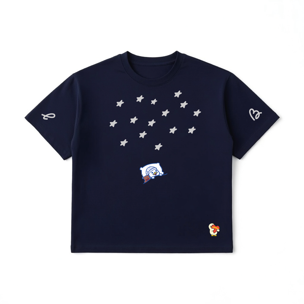 Little Dreams Reflective Tee / Navy