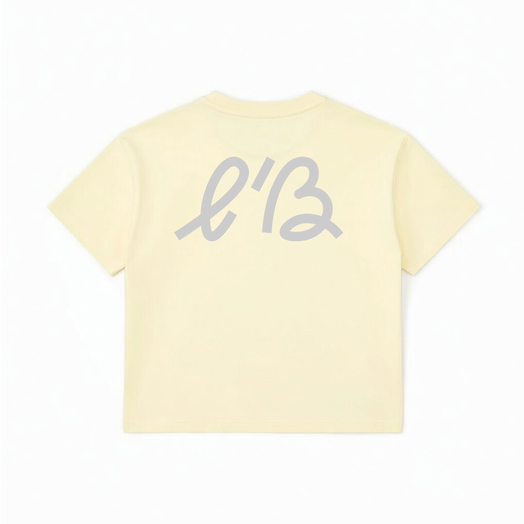 Little Dreams Reflective Tee / Light Beige