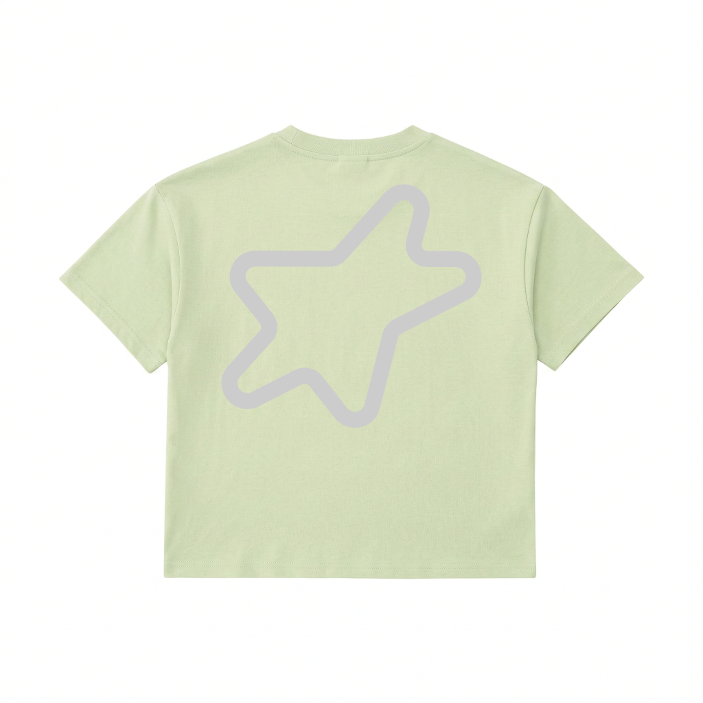 Little Star Reflective Tee / Olive