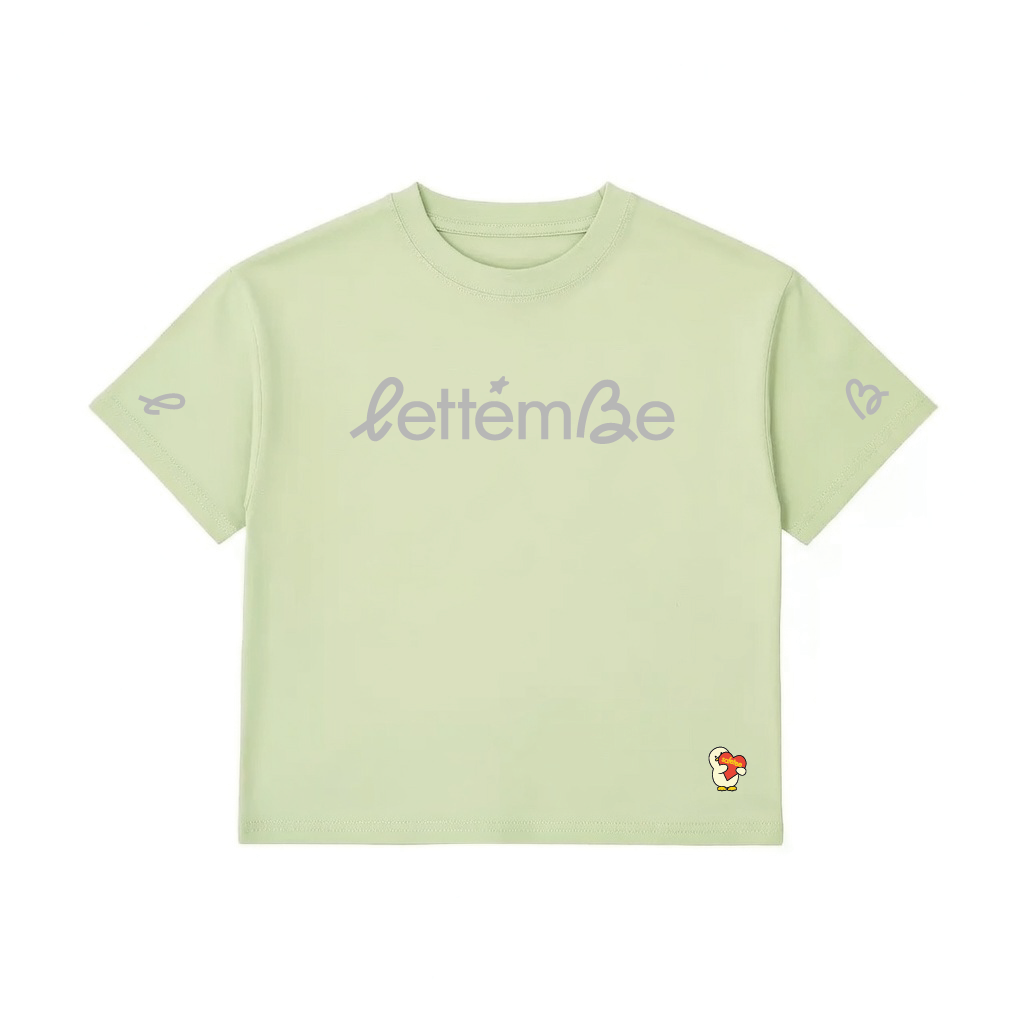 Little Star Reflective Tee / Olive