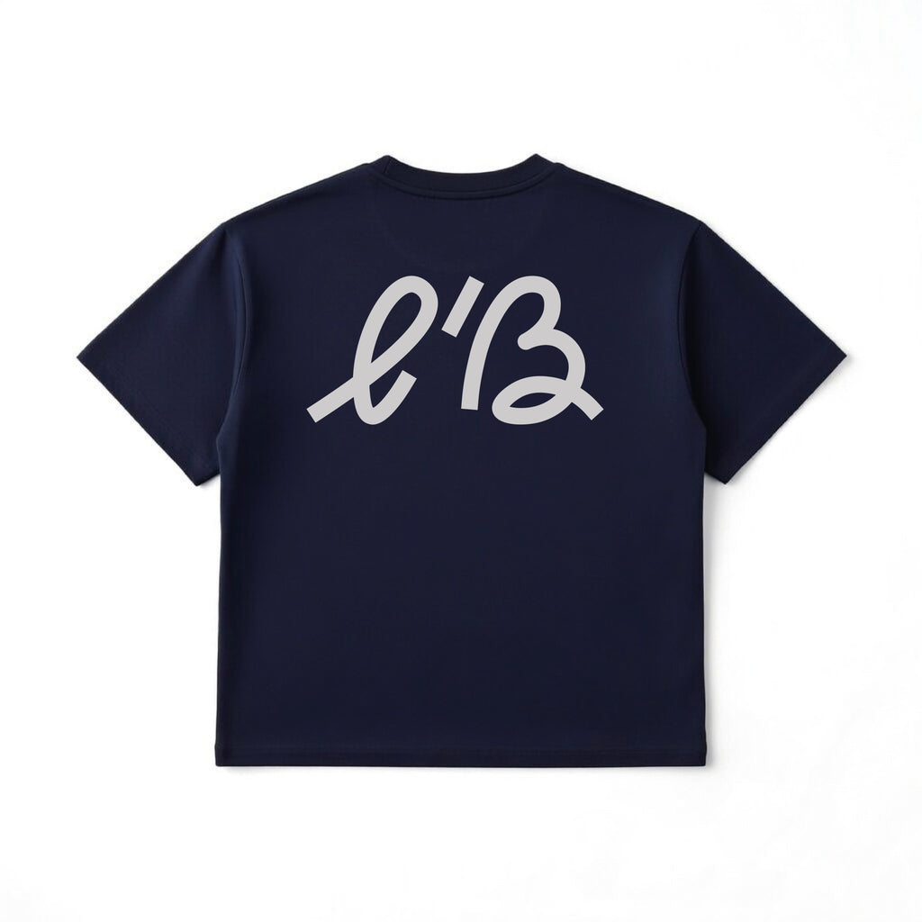 Little Dreams Reflective Tee / Navy