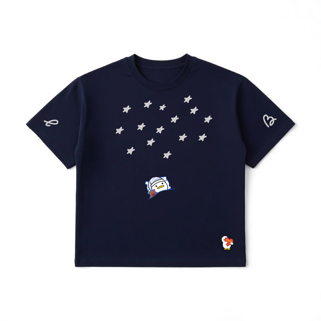 Little Dreams Reflective Tee / Navy