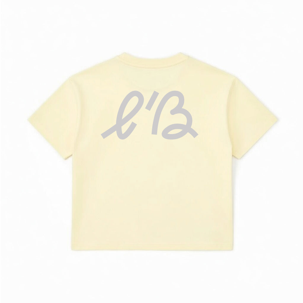 Little Dreams Reflective Tee / Light Beige