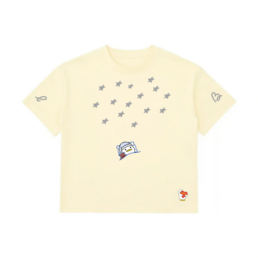 Little Dreams Reflective Tee / Light Beige