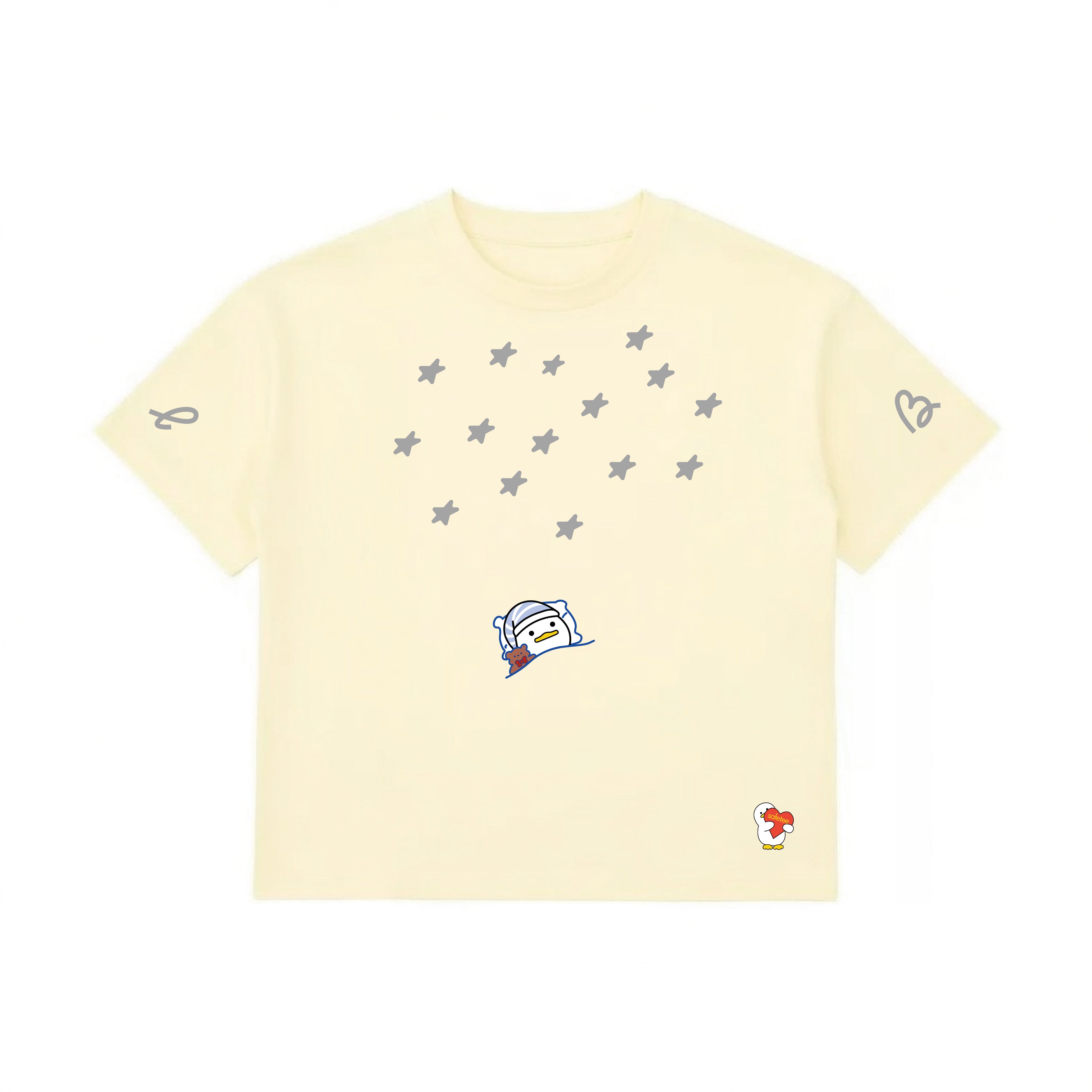 Little Dreams Reflective Tee / Light Beige