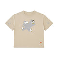 Little Star Reflective Tee / Beige