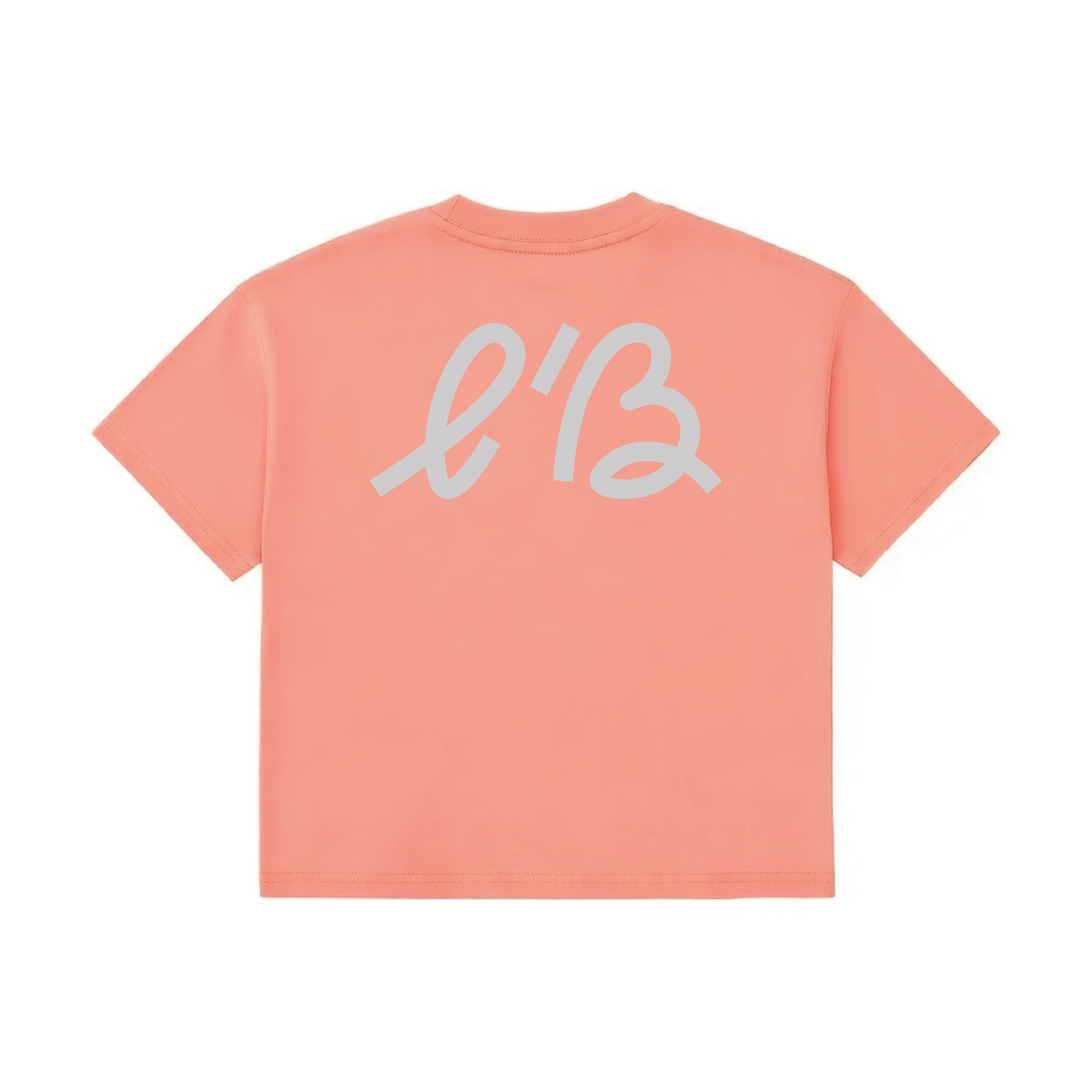 Little Star Reflective Tee / Peach