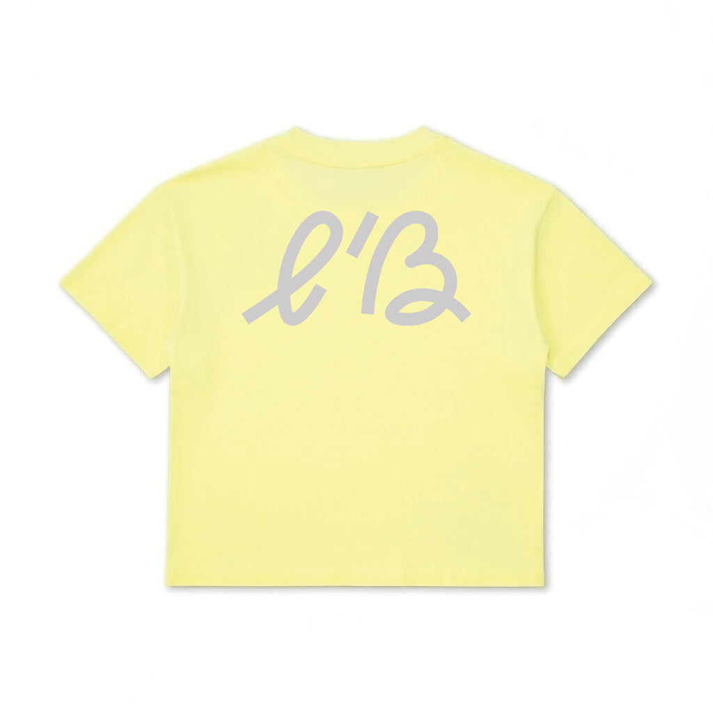 Little Star Reflective Tee / Lemon