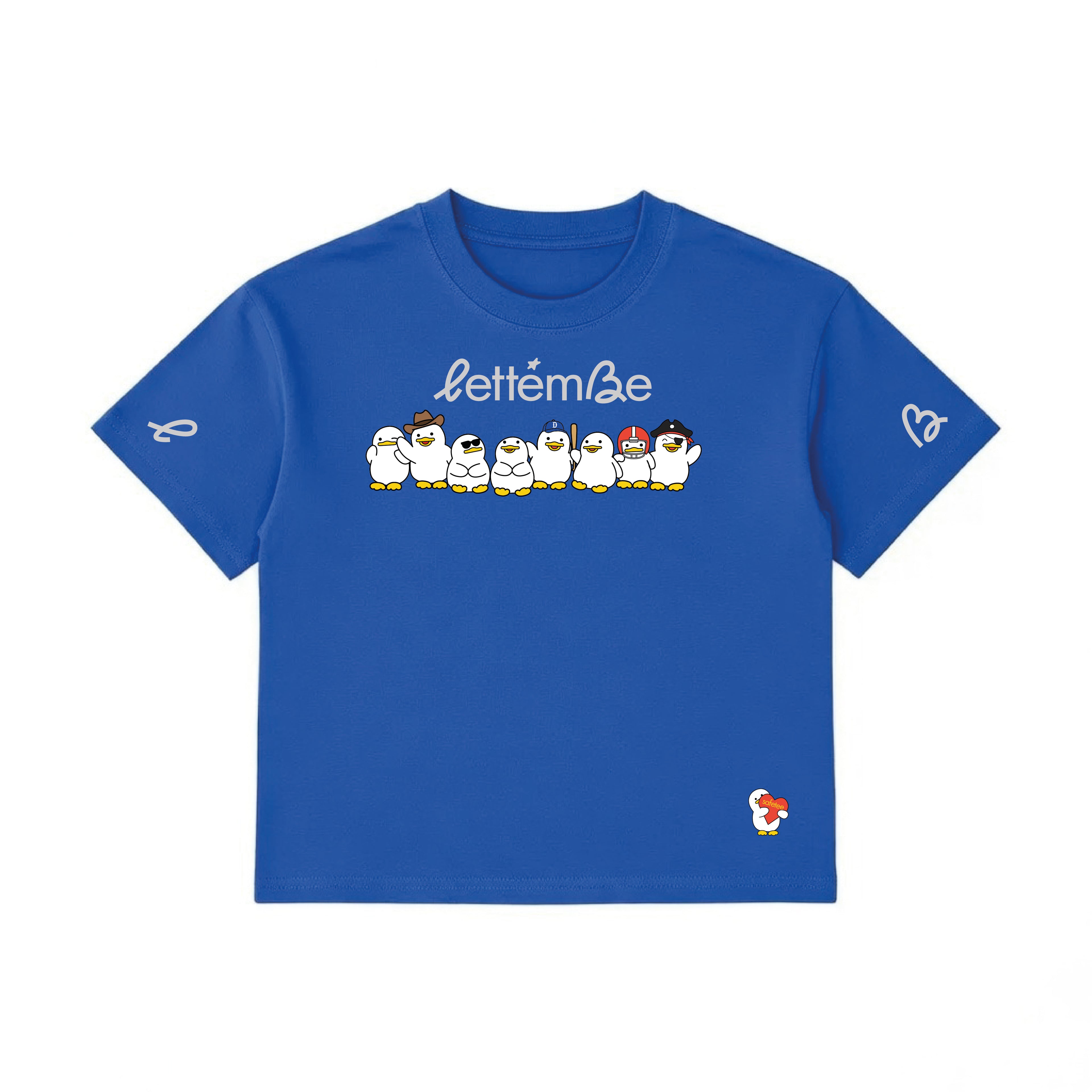Little Heroes Reflective Tee / Blue