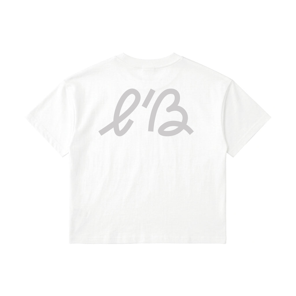 Little Heroes Reflective Tee / White