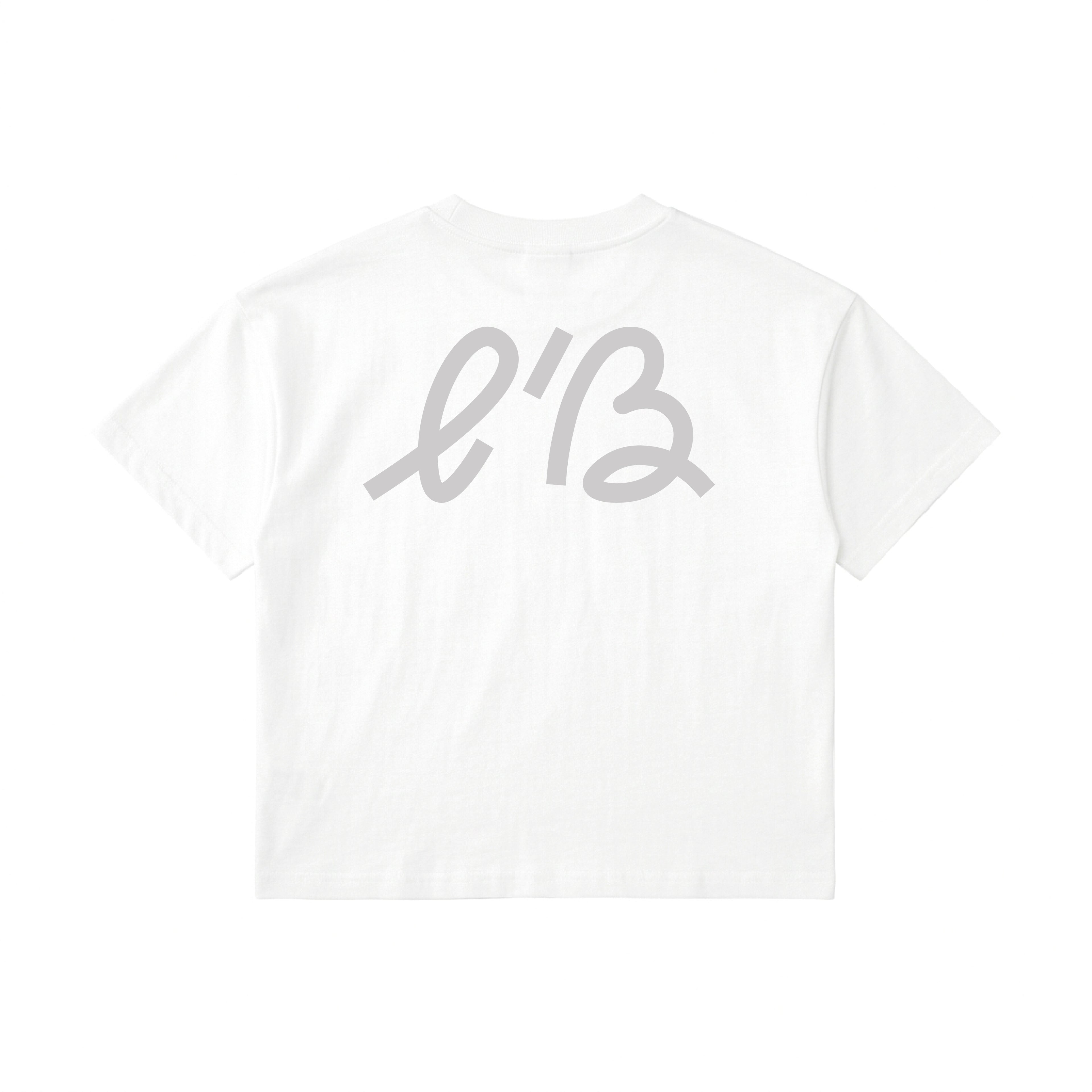 Little Heroes Reflective Tee / White